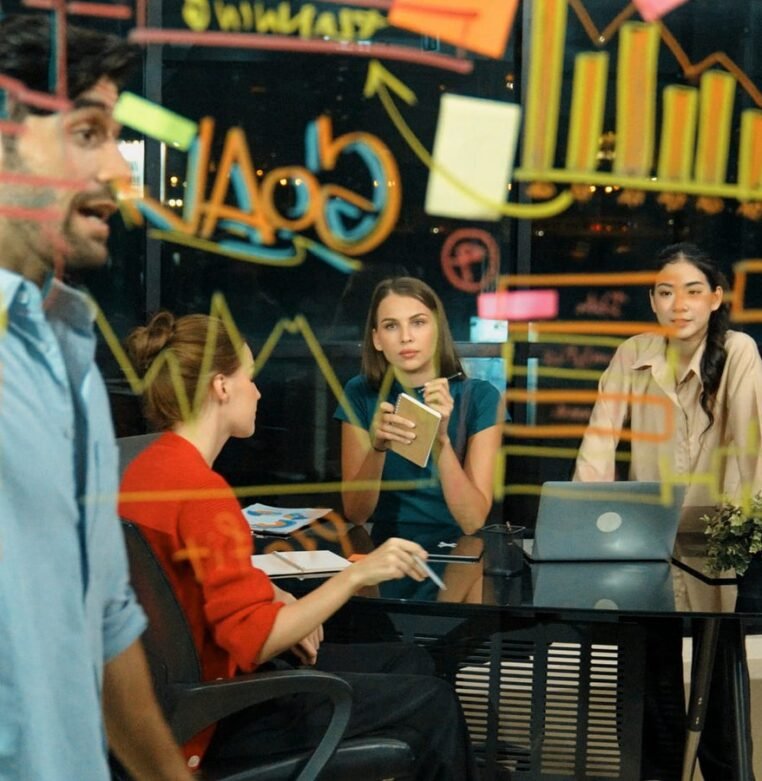 businesswoman-point-sticky-notes-walking-back-meeting-table-tracery-1